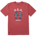 Men's Jake and Jackie Hockey Short Sleeve Crusher Tee product image 1