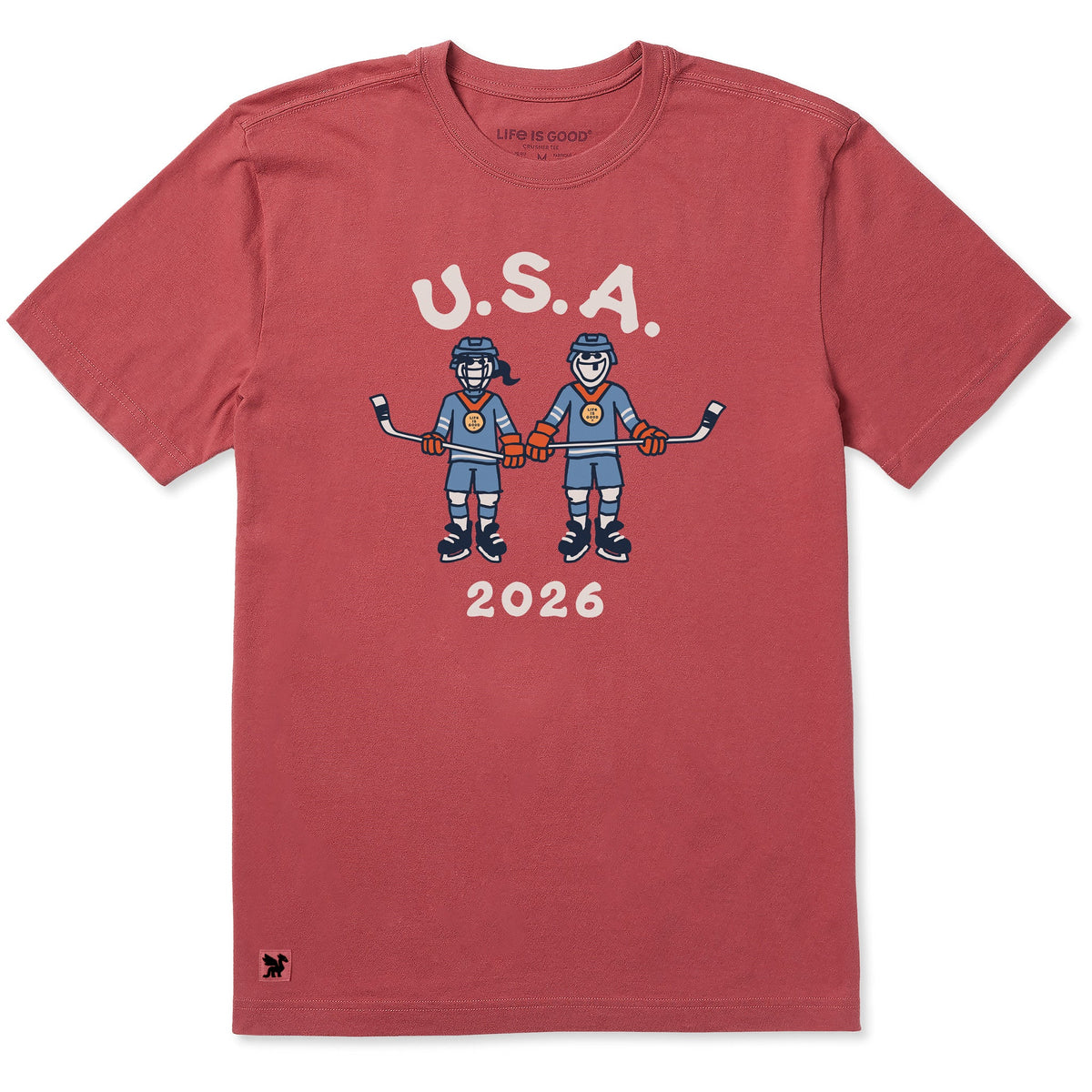 Men's Jake and Jackie Hockey Short Sleeve Crusher Tee product image 1