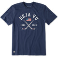 Men's Deja Vu Hockey Stick Cross Short Sleeve Crusher Tee product image 1