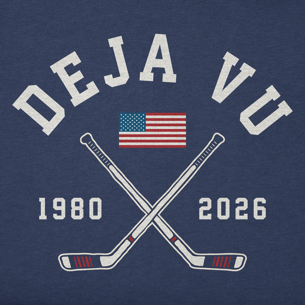 Men's Deja Vu Hockey Stick Cross Short Sleeve Crusher Tee product image 2