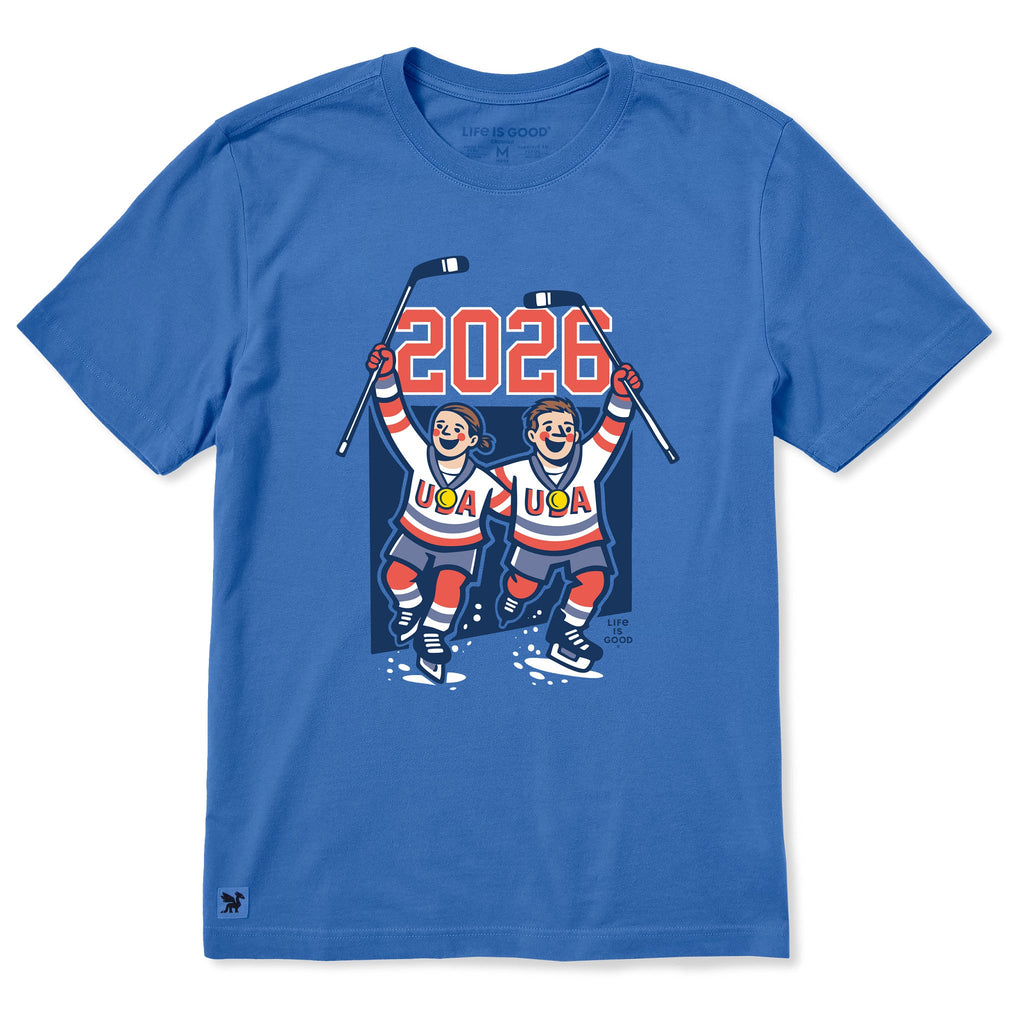 Men's USA Hockey 2026 Short Sleeve Crusher Tee product image 1