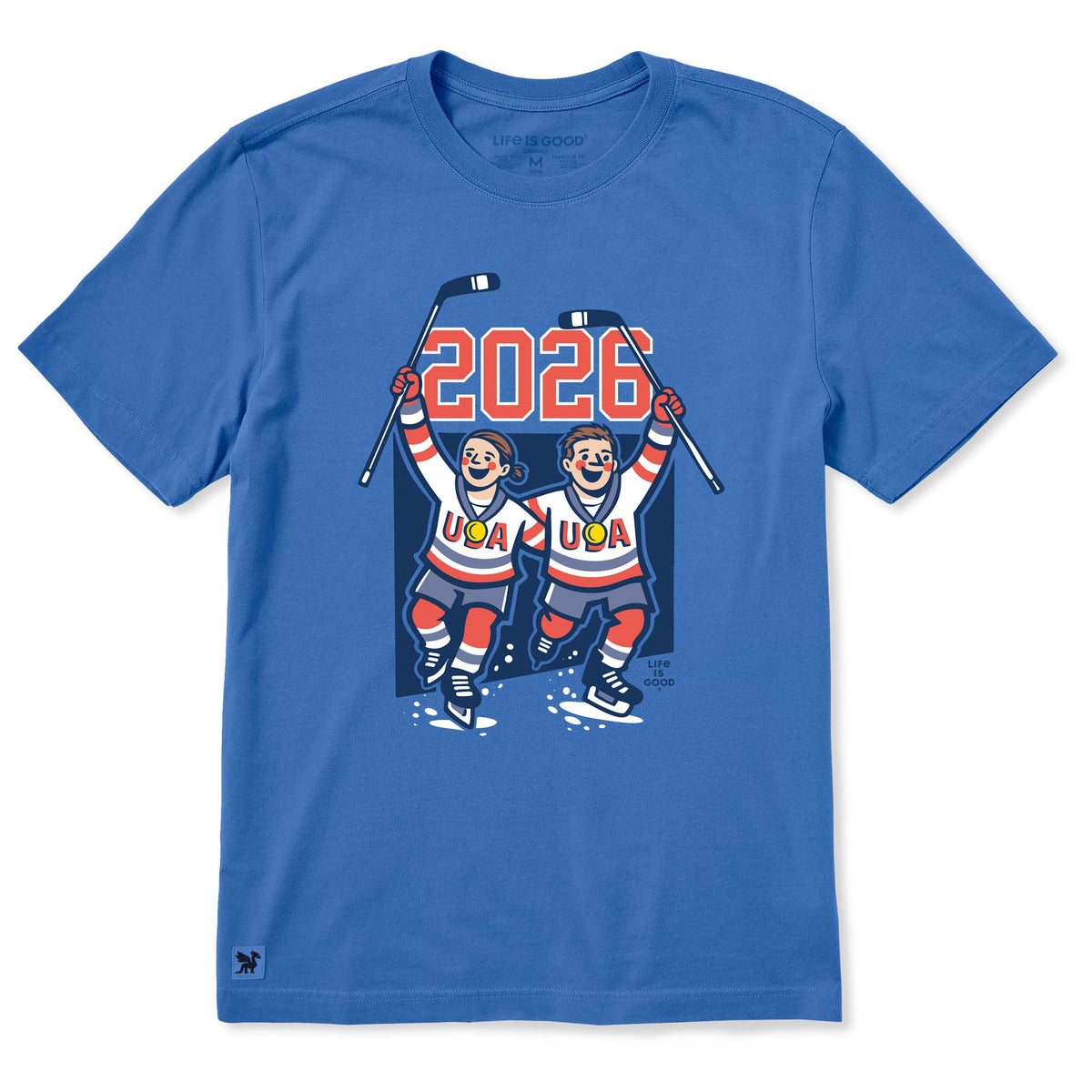 Men's USA Hockey 2026 Short Sleeve Crusher Tee product image 1