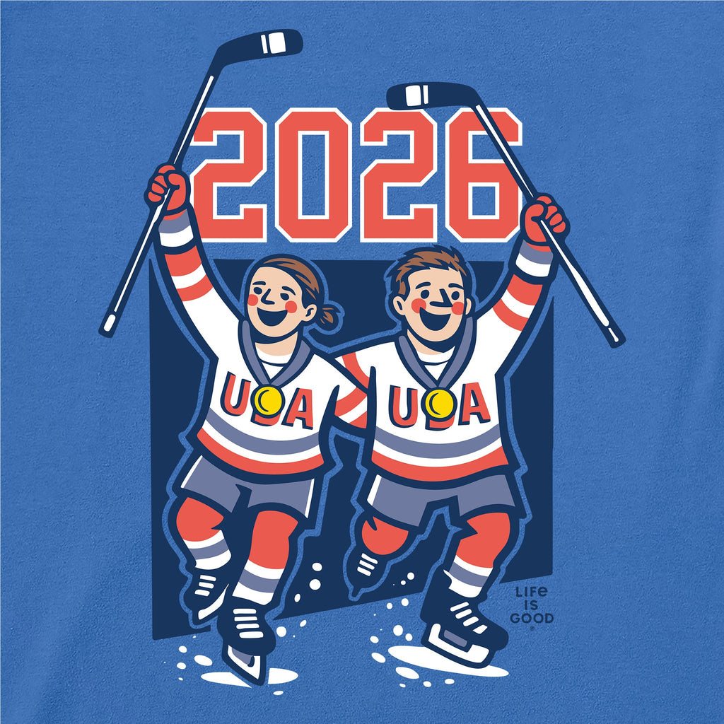 Men's USA Hockey 2026 Short Sleeve Crusher Tee product image 2