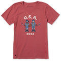 Women's Jake and Jackie Hockey Short Sleeve Crusher Tee product image 1