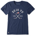 Women's Deja Vu Hockey Stick Cross Short Sleeve Crusher Tee product image 1