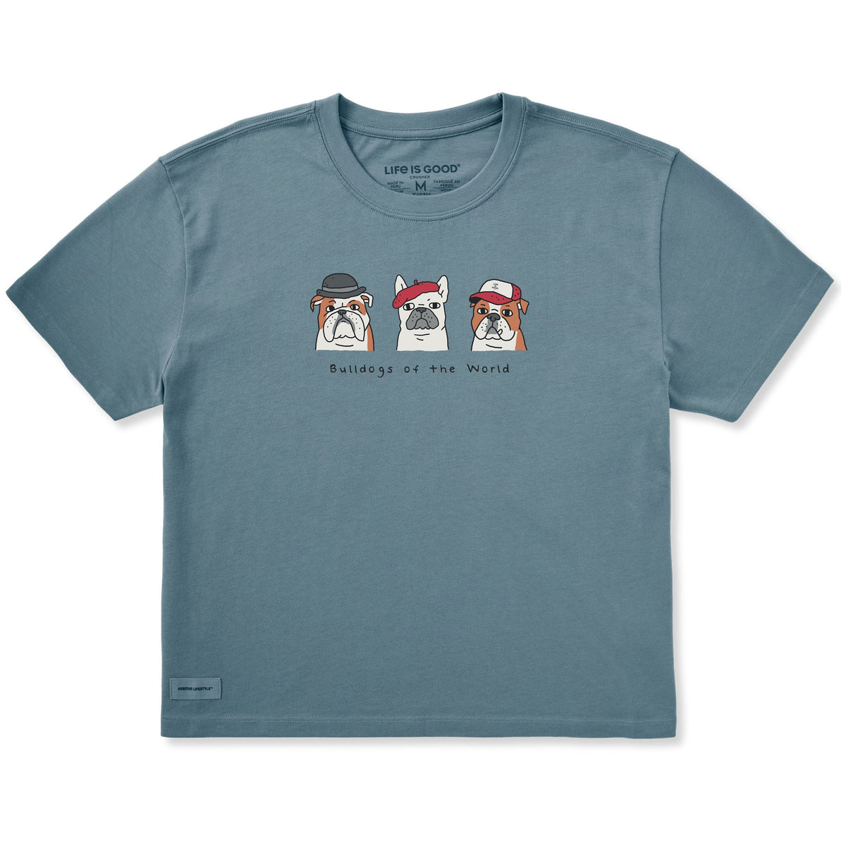 Women's Bulldogs of the World Short Sleeve Crusher Boxy Tee product image 1
