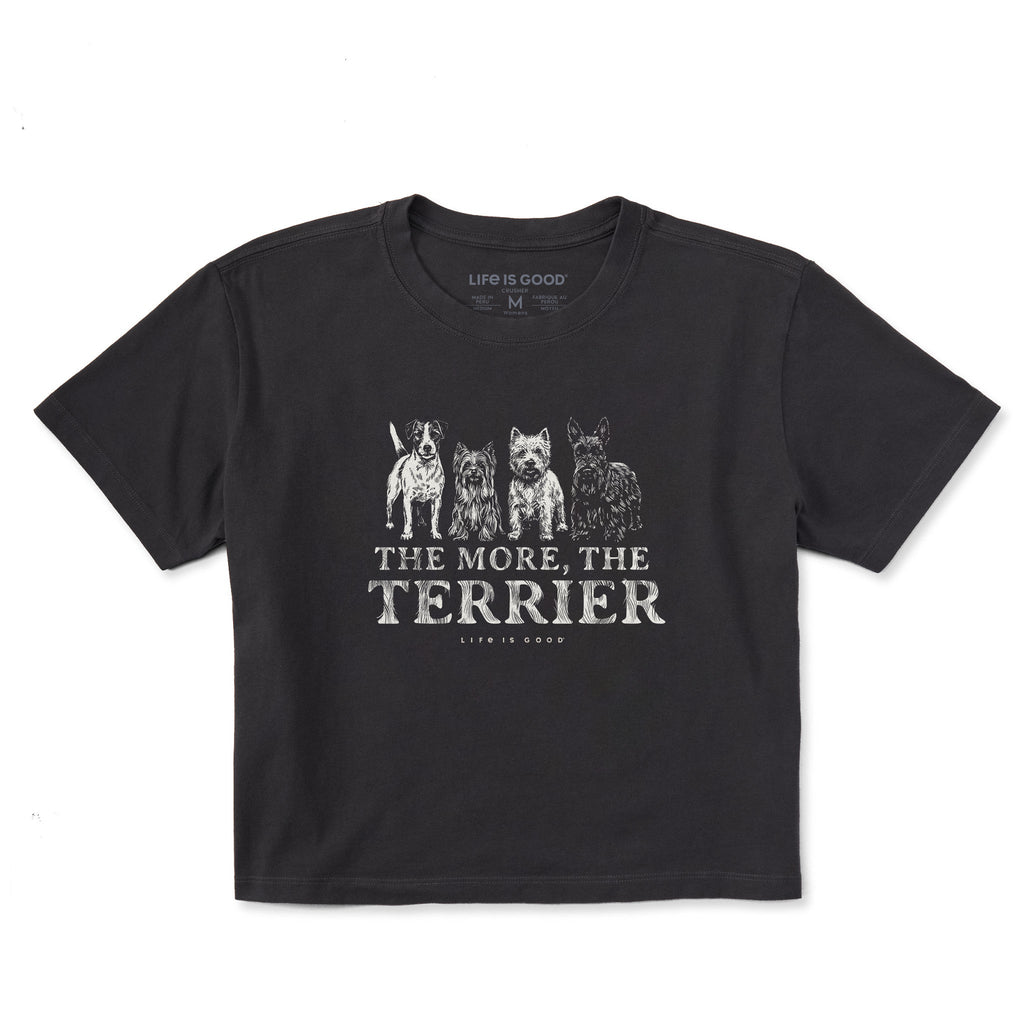 Women's The More Terrier Short Sleeve Crusher Boxy Tee product image 1
