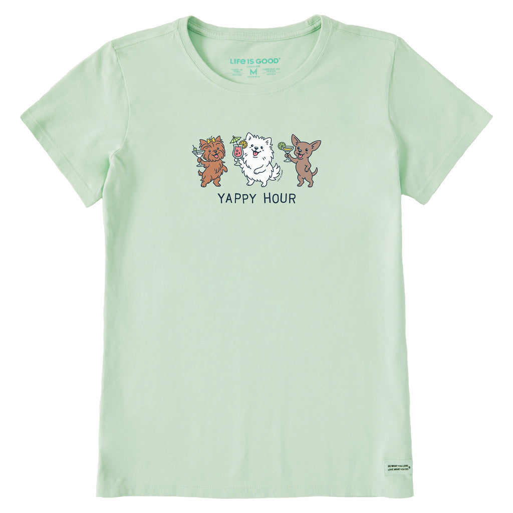 Women's Yappy Hour Short Sleeve Crusher Tee product image 1