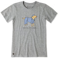 Women's Trust Me I'm a Dogtor Short Sleeve Crusher Tee product image 1