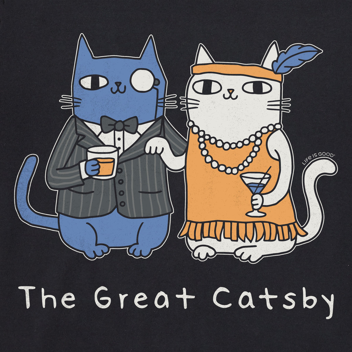 Women's The Great Catsby Short Sleeve Crusher Tee product image 2