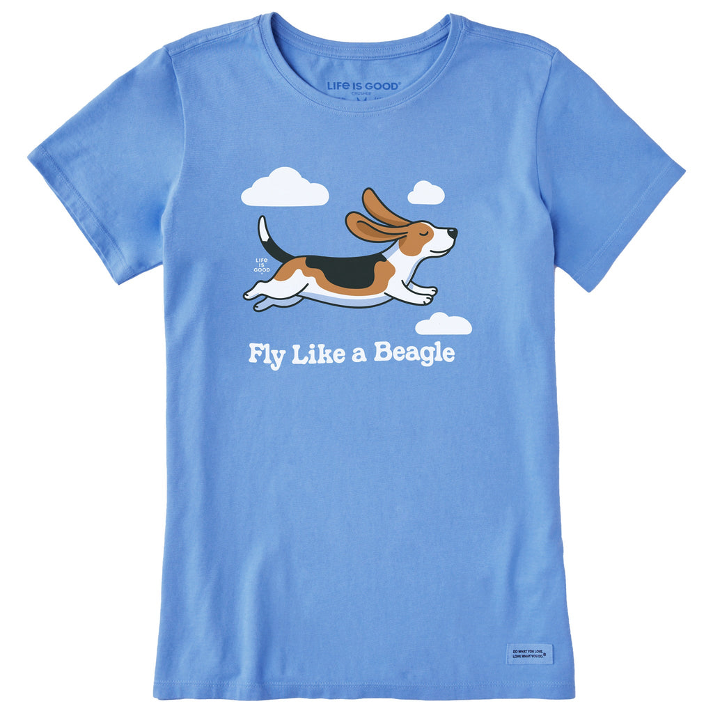 Women's Fly Like a Beagle Short Sleeve Tee product image 1