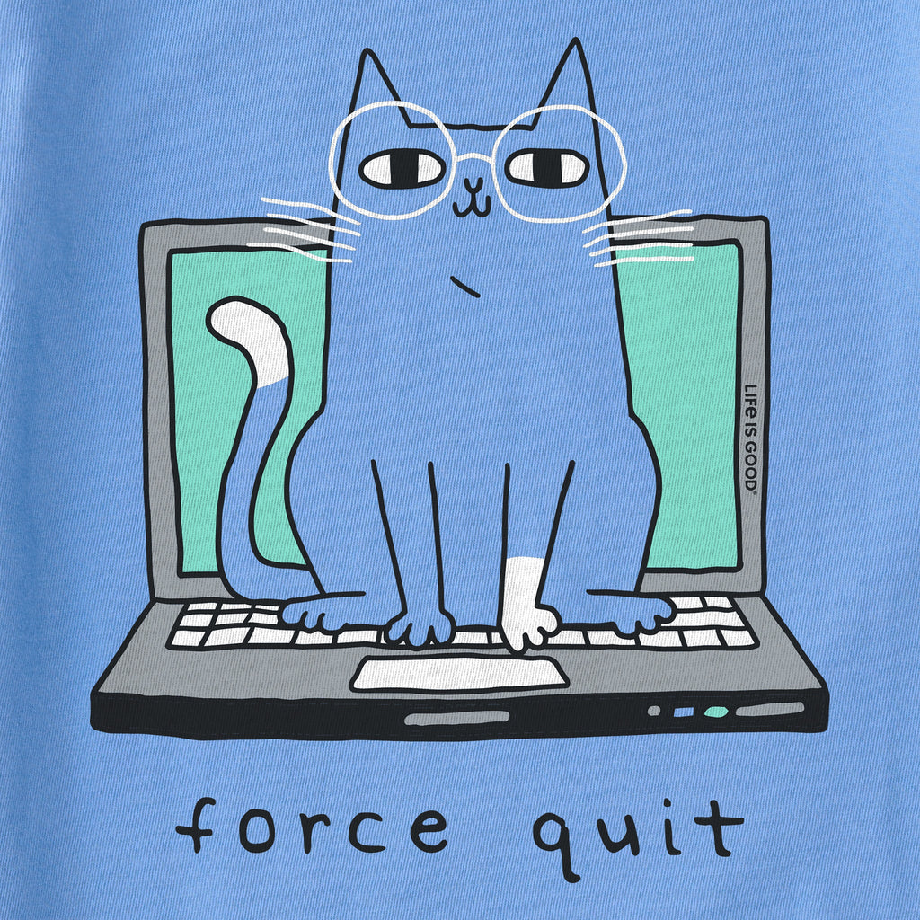 Women's Force Quit Cat Short Sleeve Crusher Tee product image 2