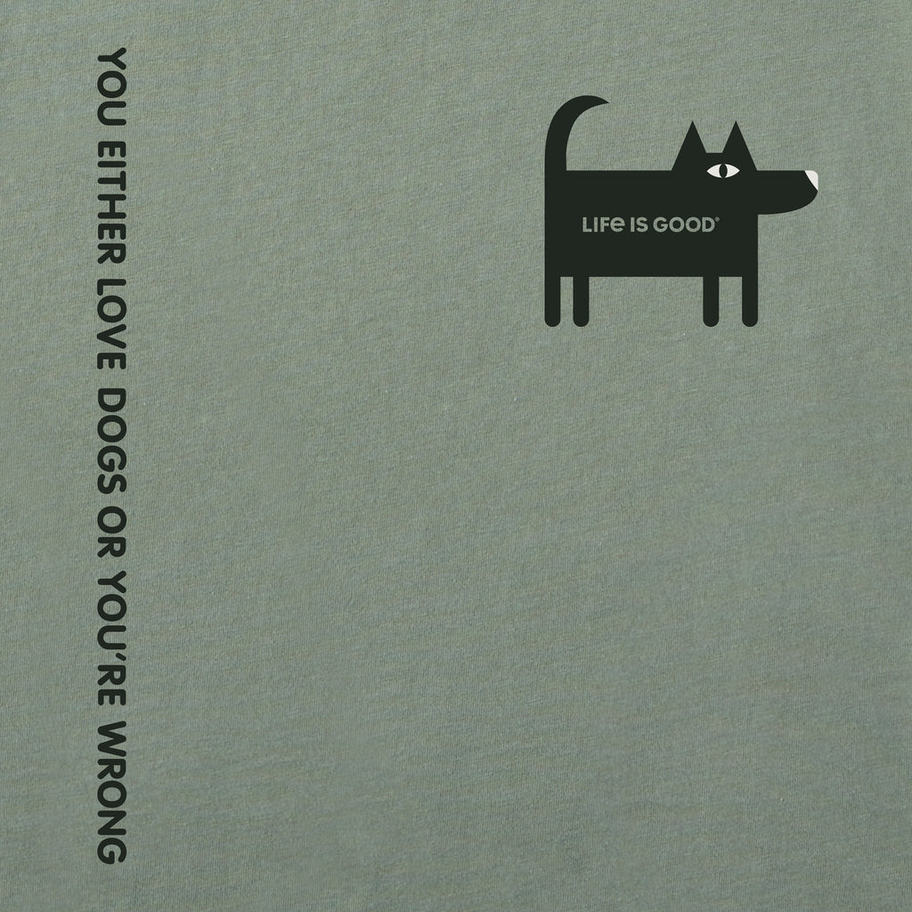 Men's Bert's Love Dogs Long Sleeve Crusher Tee product image 4