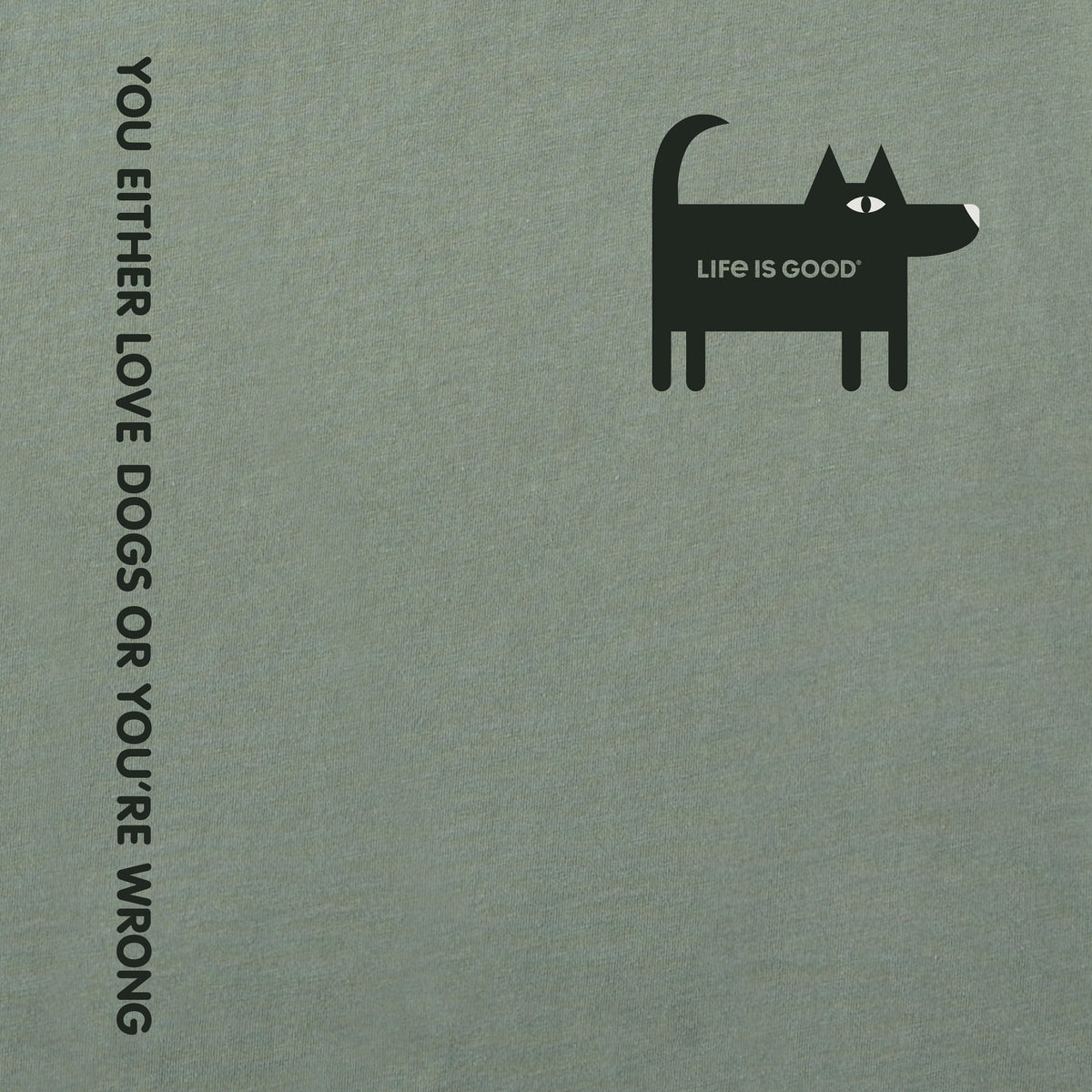 Men's Bert's Love Dogs Long Sleeve Crusher Tee product image 4