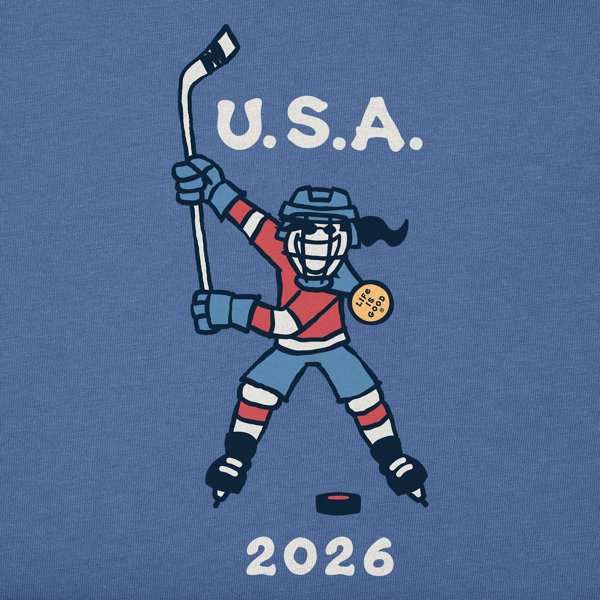 Men's Jackie Slap Shot 2026 Short Sleeve Crusher Tee product image 2