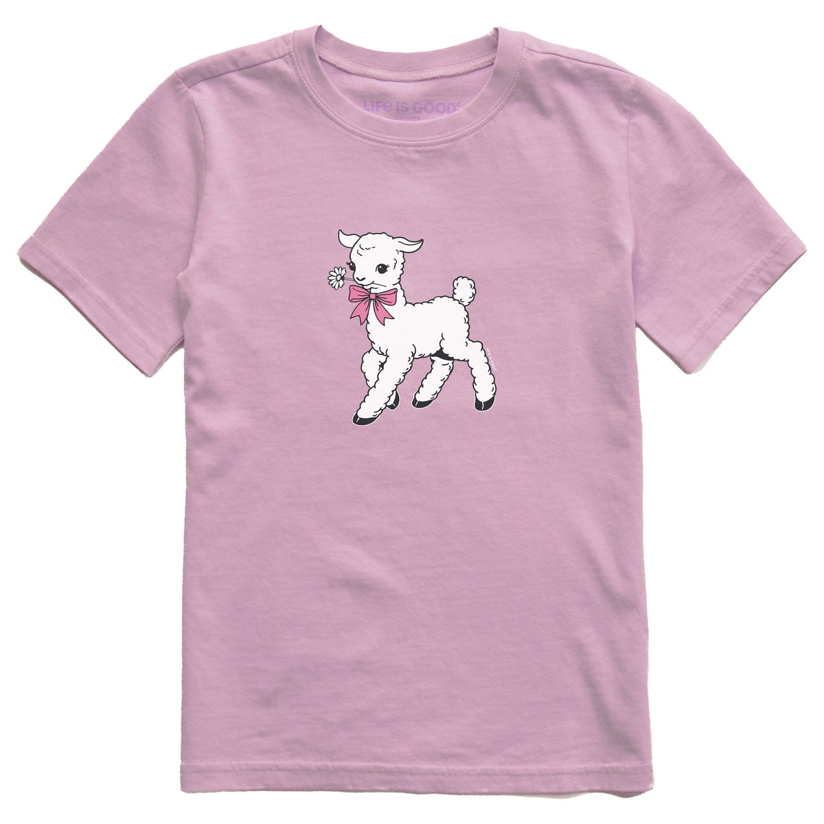 Kids Little Lamb Short Sleeve Crusher Tee product image 1