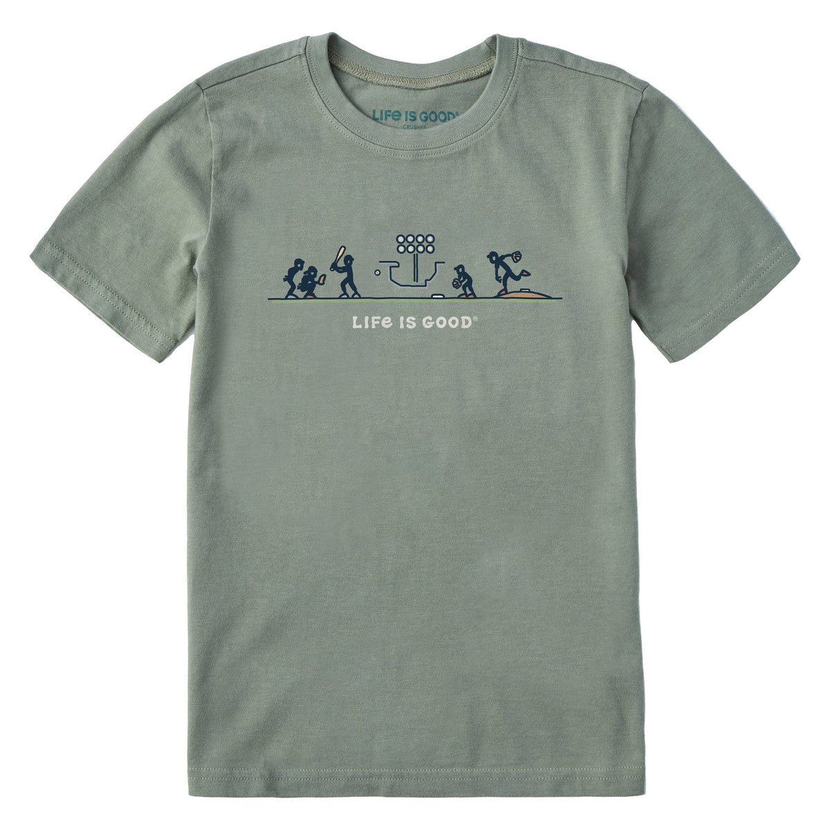 Kids Baseball Vista Short Sleeve Crusher Tee product image 1
