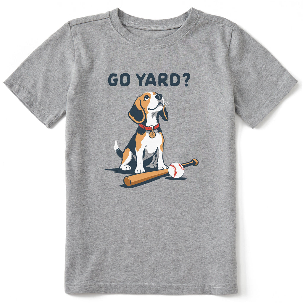 Kids Go Yard Beagle Short Sleeve Crusher Tee product image 1