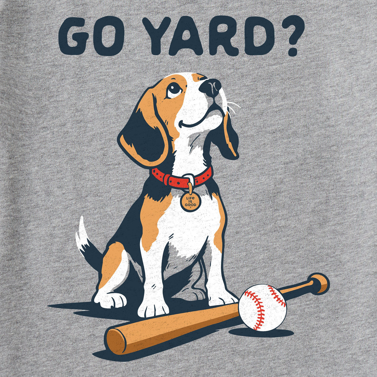 Kids Go Yard Beagle Short Sleeve Crusher Tee product image 2