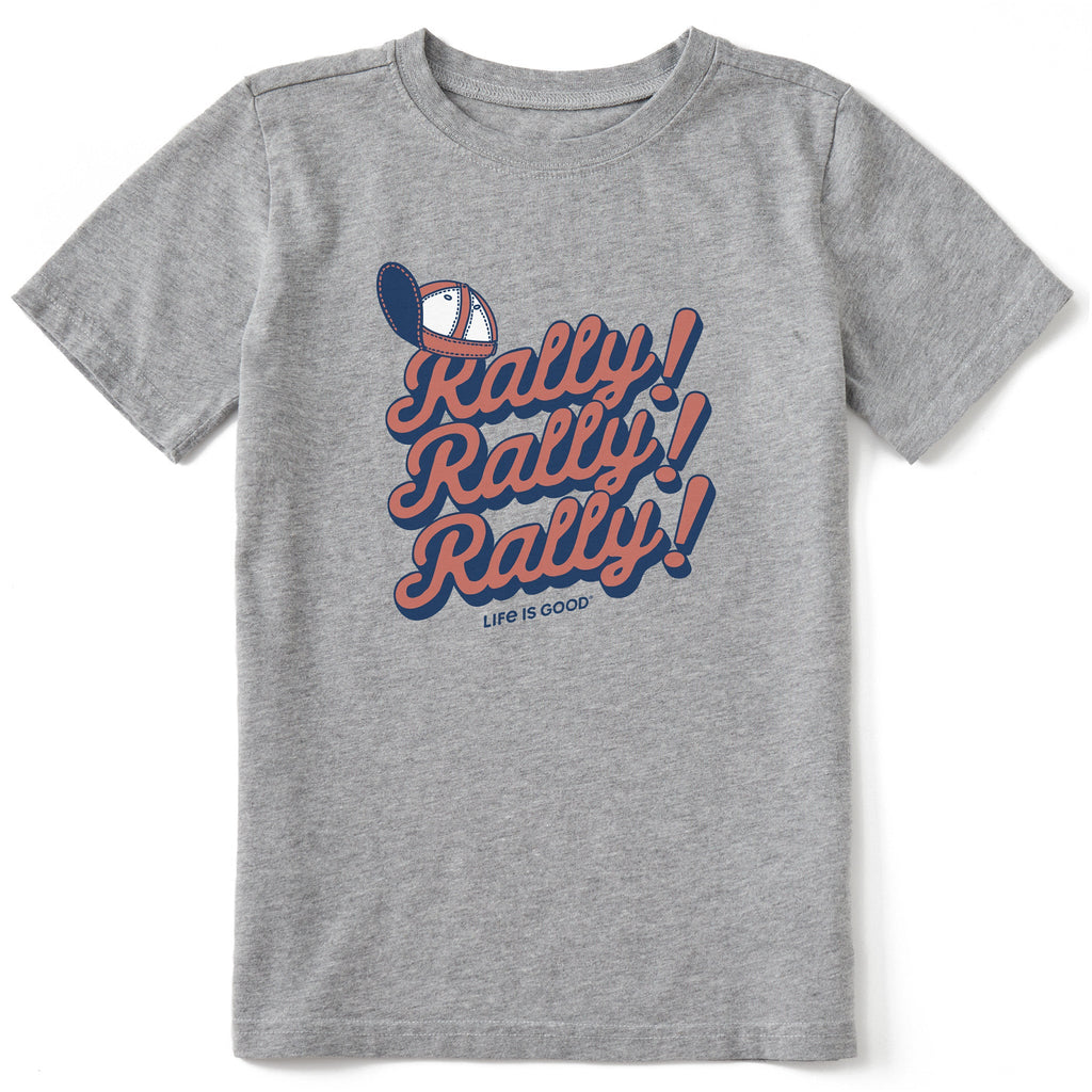 Kids Rally Rally Rally Short Sleeve Crusher Tee