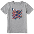 Kids Rally Rally Rally Short Sleeve Crusher Tee