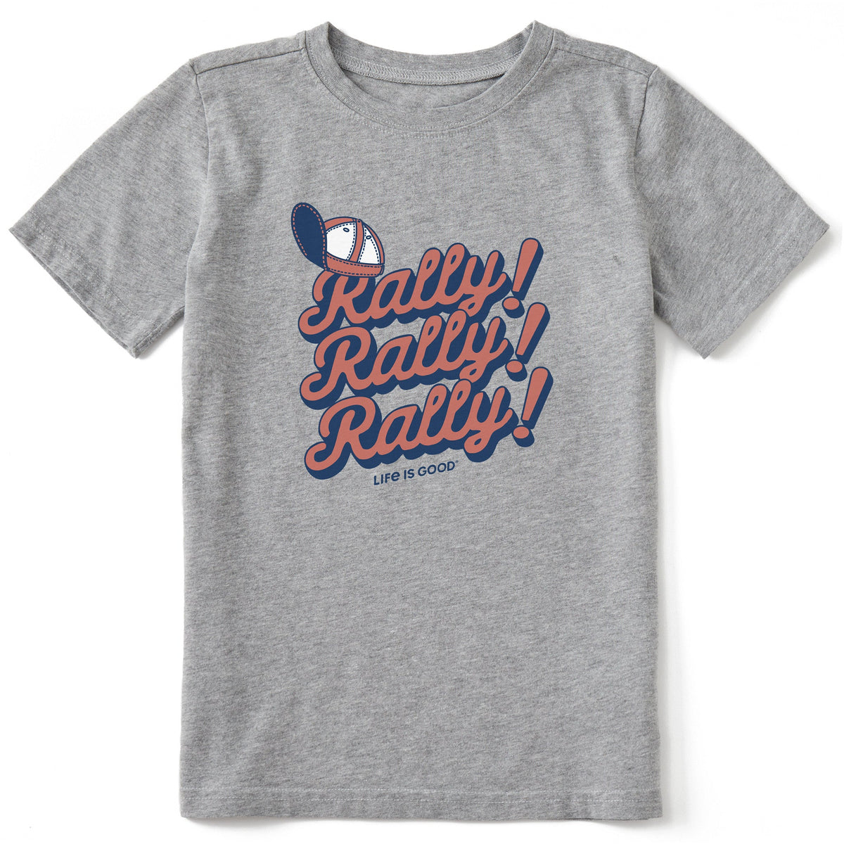Kids Rally Rally Rally Short Sleeve Crusher Tee