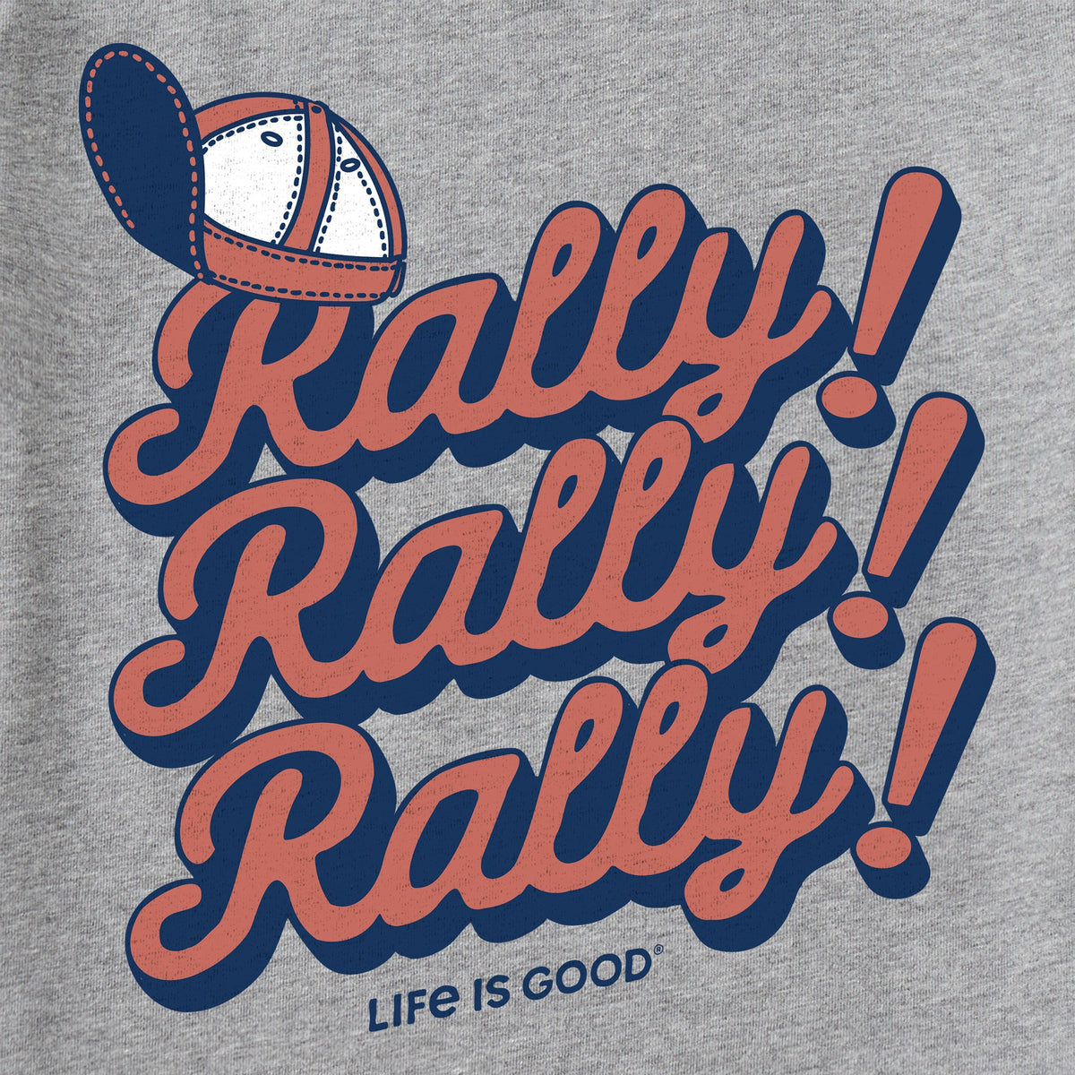 Kids Rally Rally Rally Short Sleeve Crusher Tee