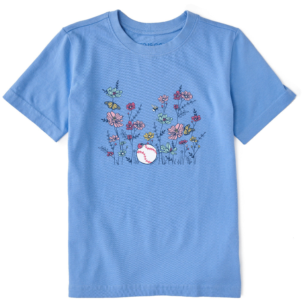 Kids Wildflowers Baseball Short Sleeve Crusher Tee product image 1