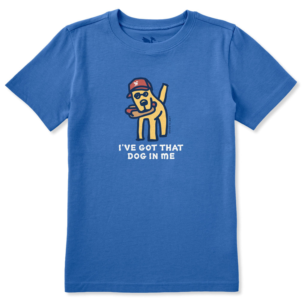 Kids I've Got That Dog in Me Short Sleeve Crusher Tee product image 1