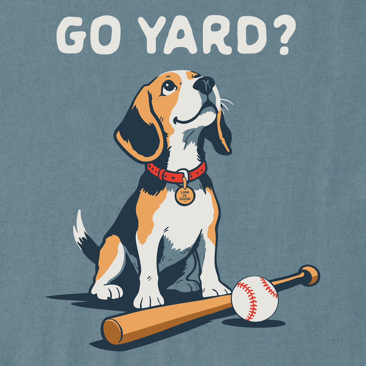 Men's Go Yard Beagle Short Sleeve Crusher Tee product image 2