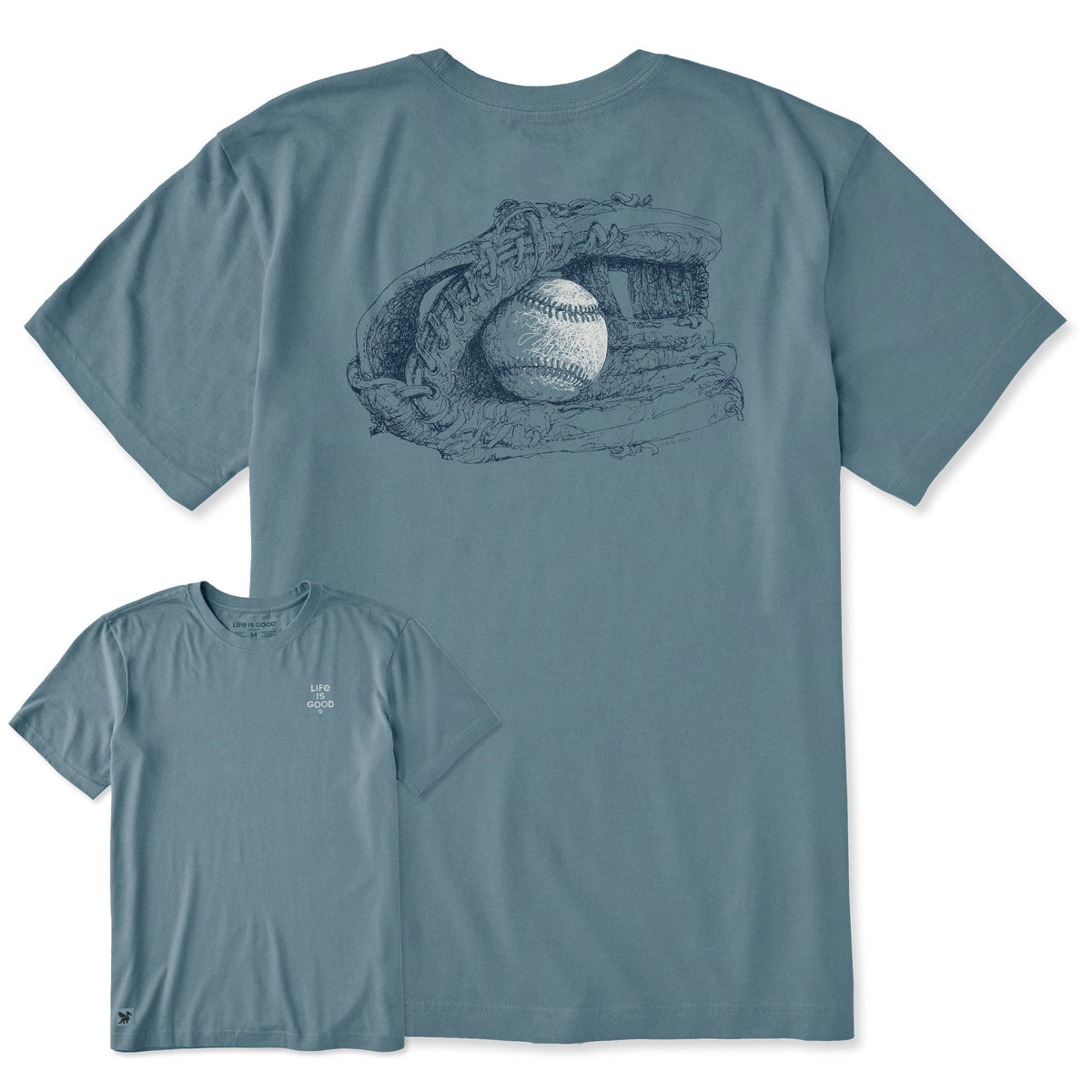 Men's Ball and Glove Short Sleeve Crusher Tee product image 1
