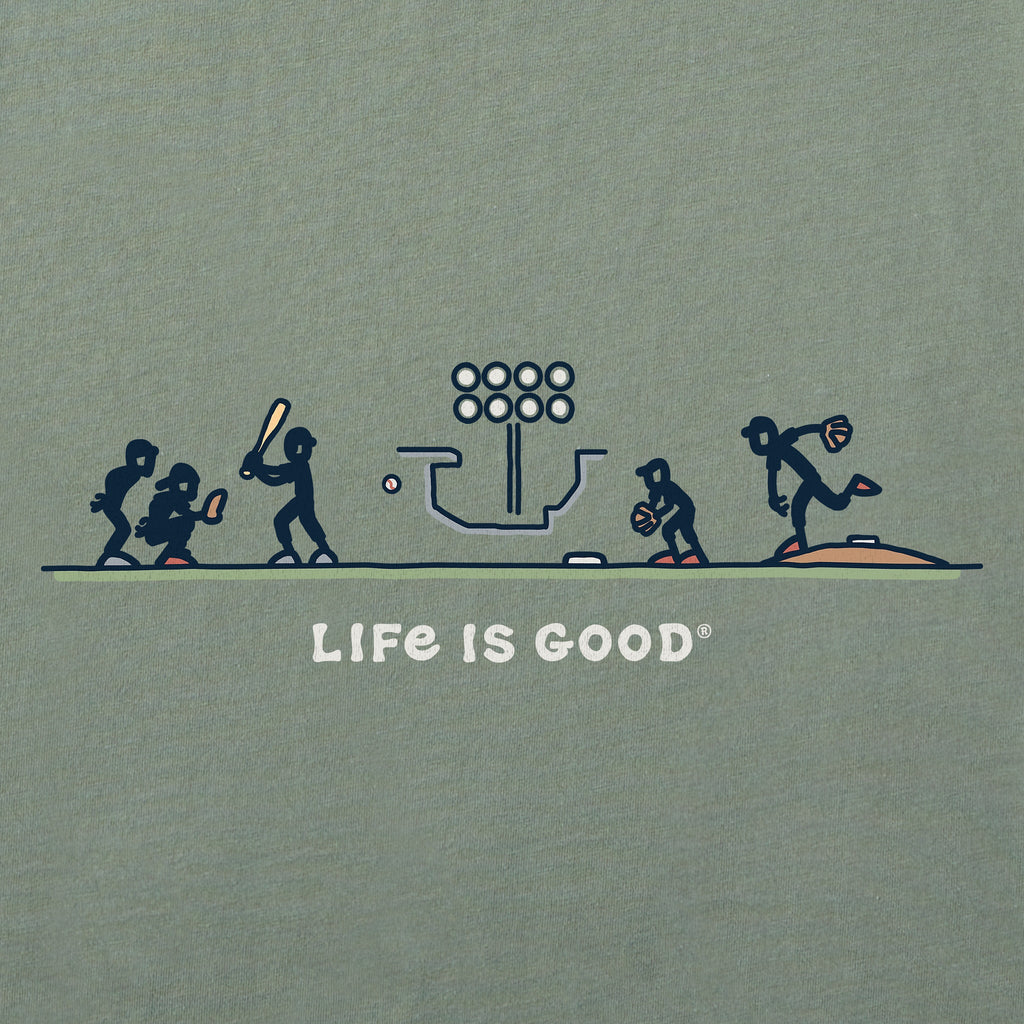 Men's Baseball Vista Short Sleeve Crusher Tee product image 2