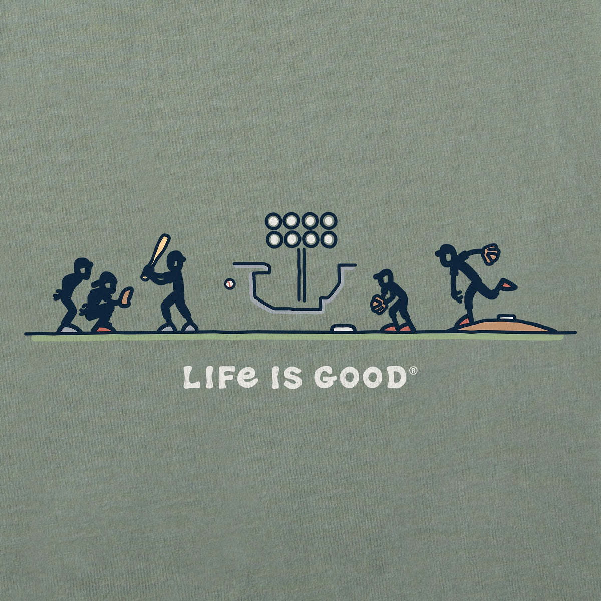 Men's Baseball Vista Short Sleeve Crusher Tee product image 2