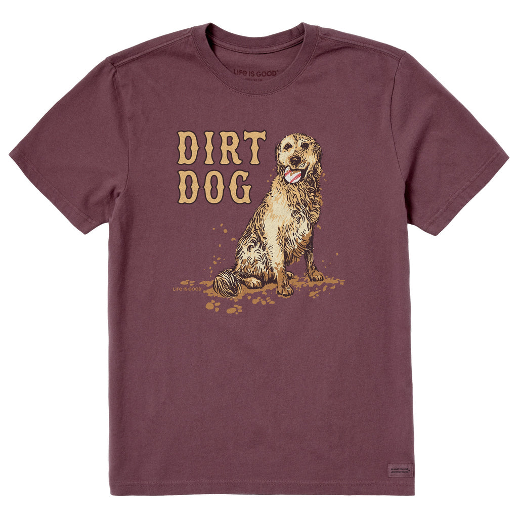 Men's Dirt Dog Baseball Short Sleeve Crusher Tee product image 1