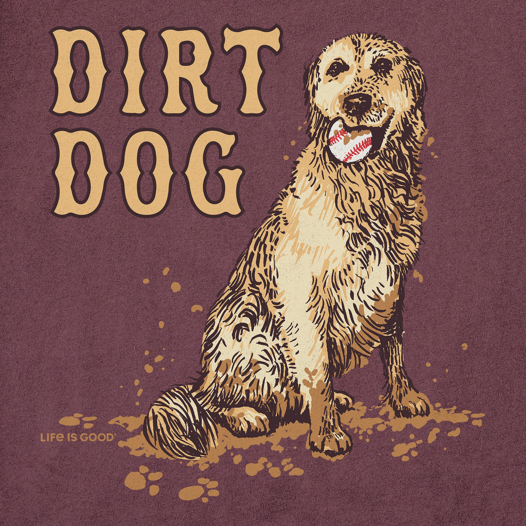 Men's Dirt Dog Baseball Short Sleeve Crusher Tee product image 2