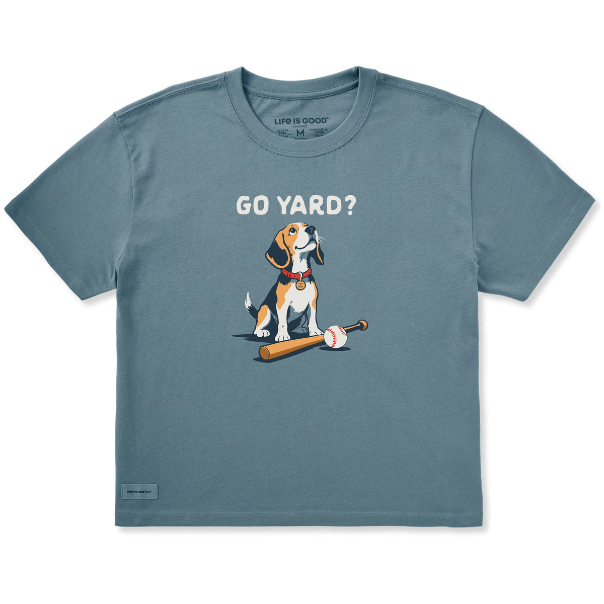 Women's Go Yard Beagle Short Sleeve Crusher Boxy Tee product image 1