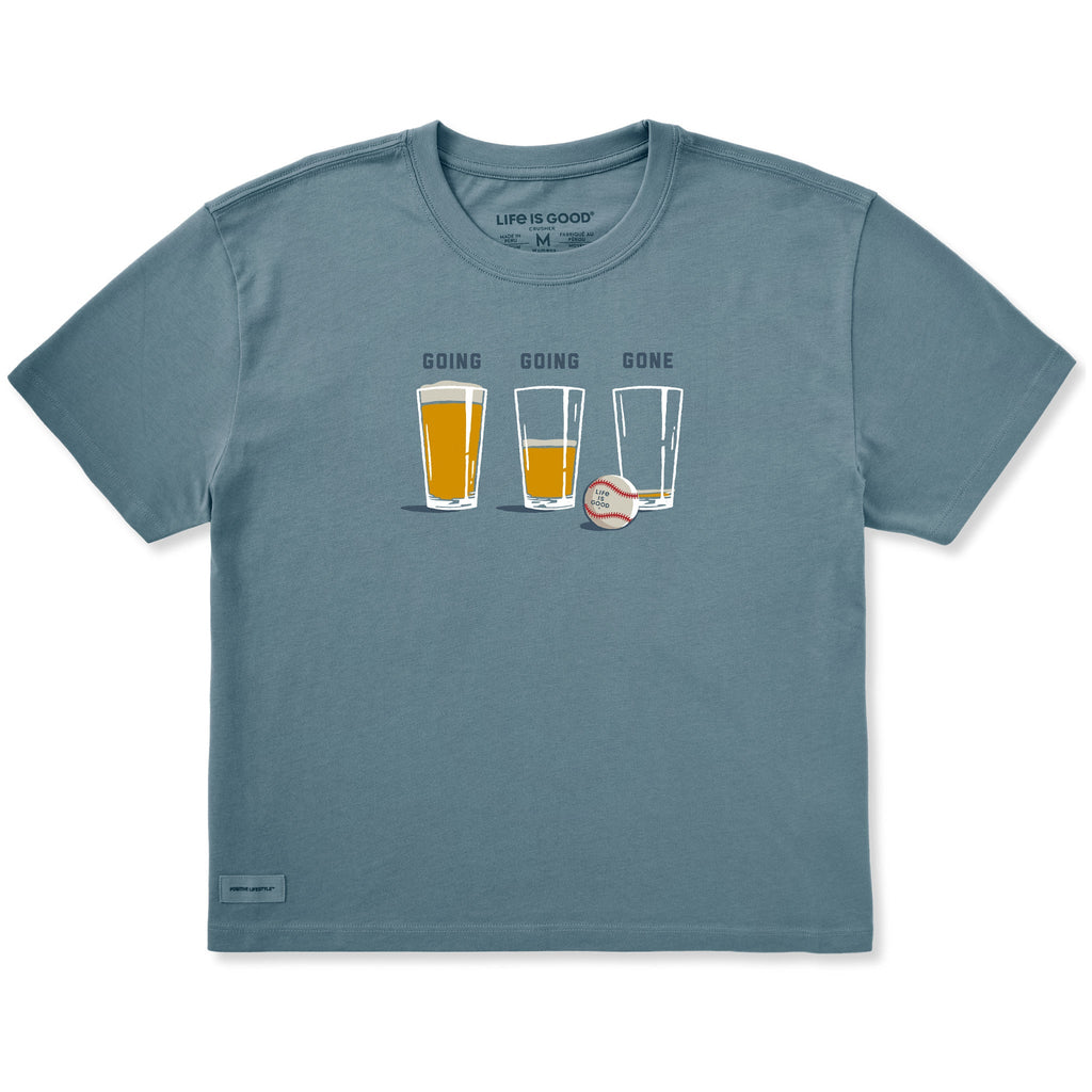 Women's Going Gone Pints Short Sleeve Crusher Boxy Tee product image 1