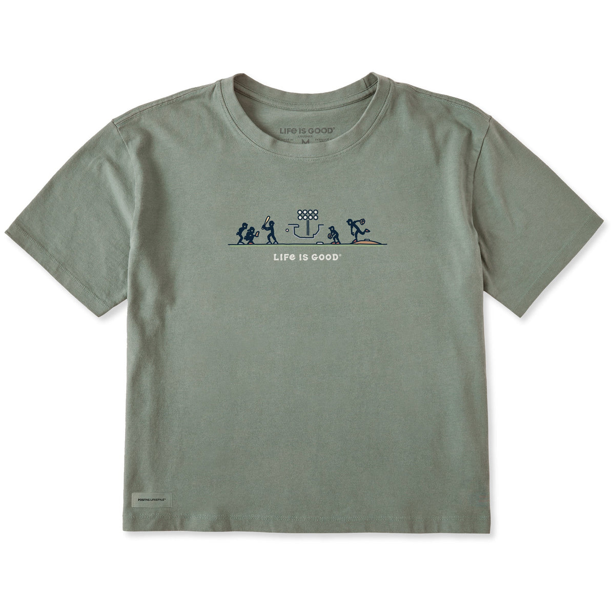 Women's Baseball Vista Short Sleeve Crusher Boxy Tee product image 1