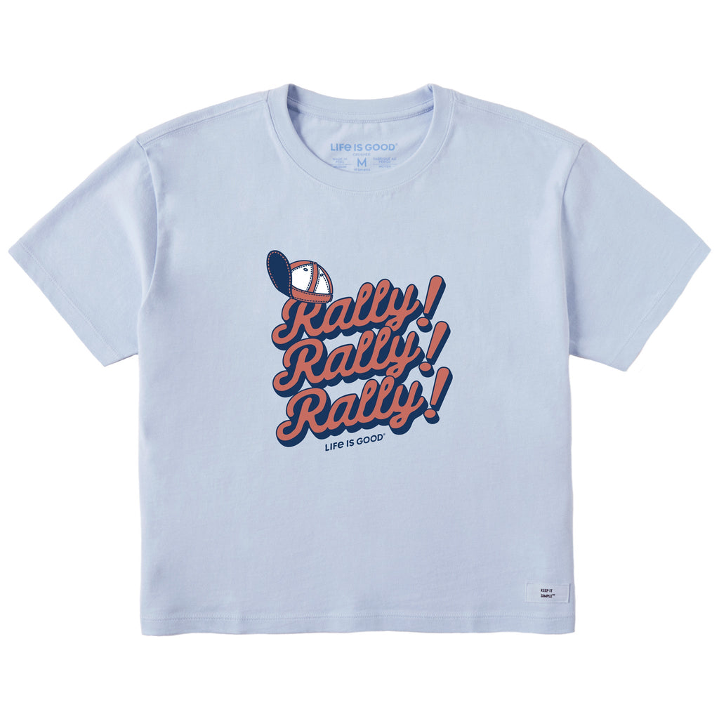 Women's Rally Rally Rally Short Sleeve Crusher Boxy Tee