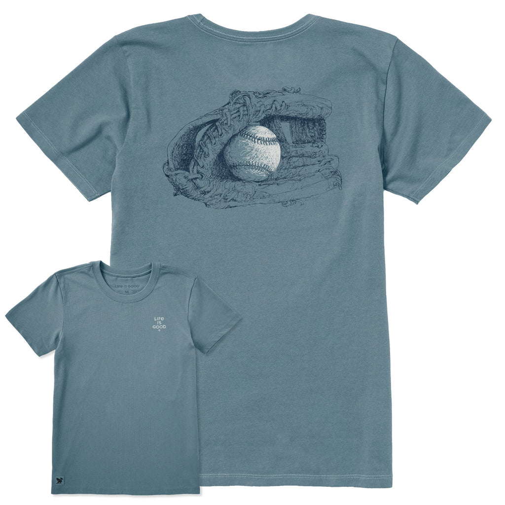 Women's Ball and Glove Short Sleeve Crusher Tee product image 1