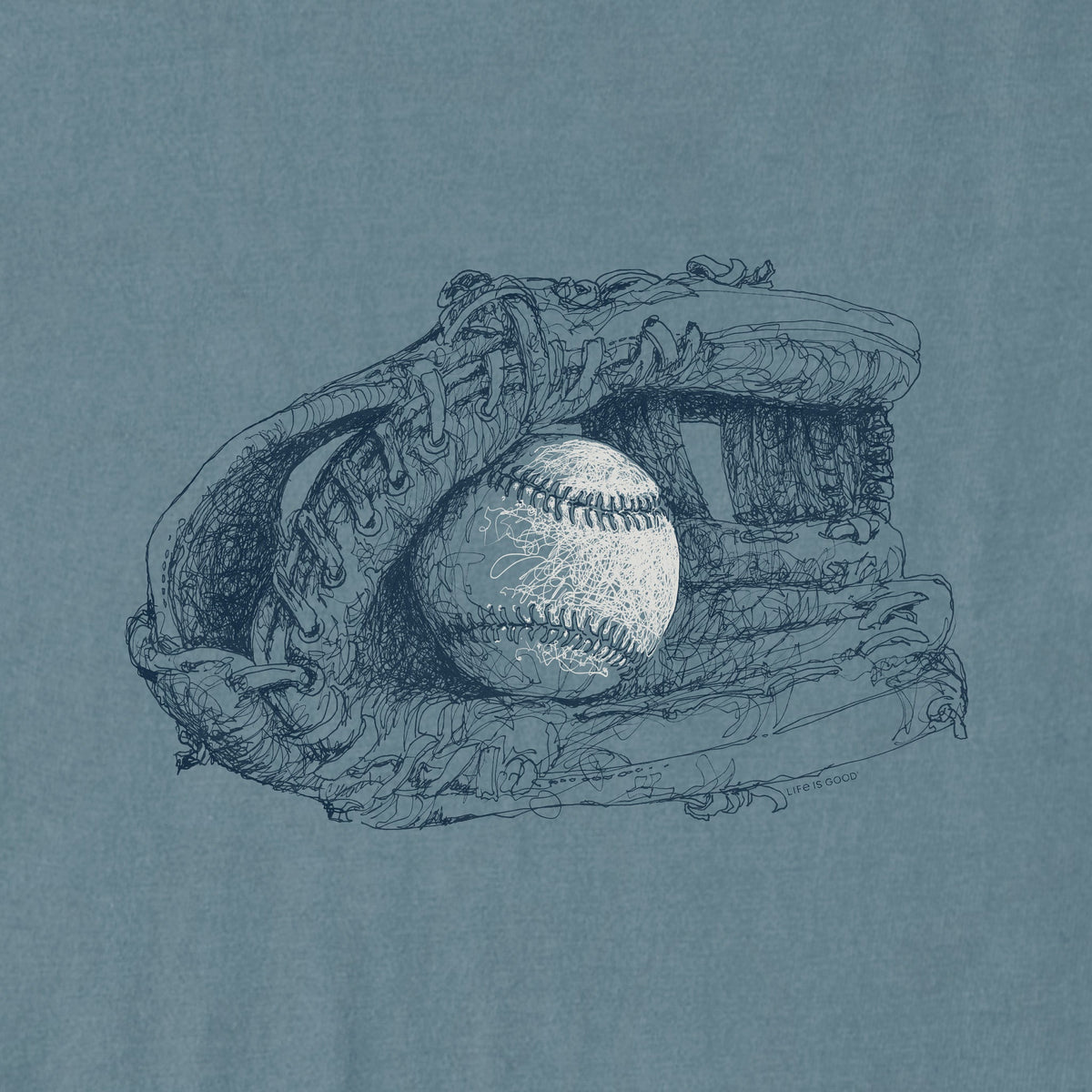 Women's Ball and Glove Short Sleeve Crusher Tee product image 2