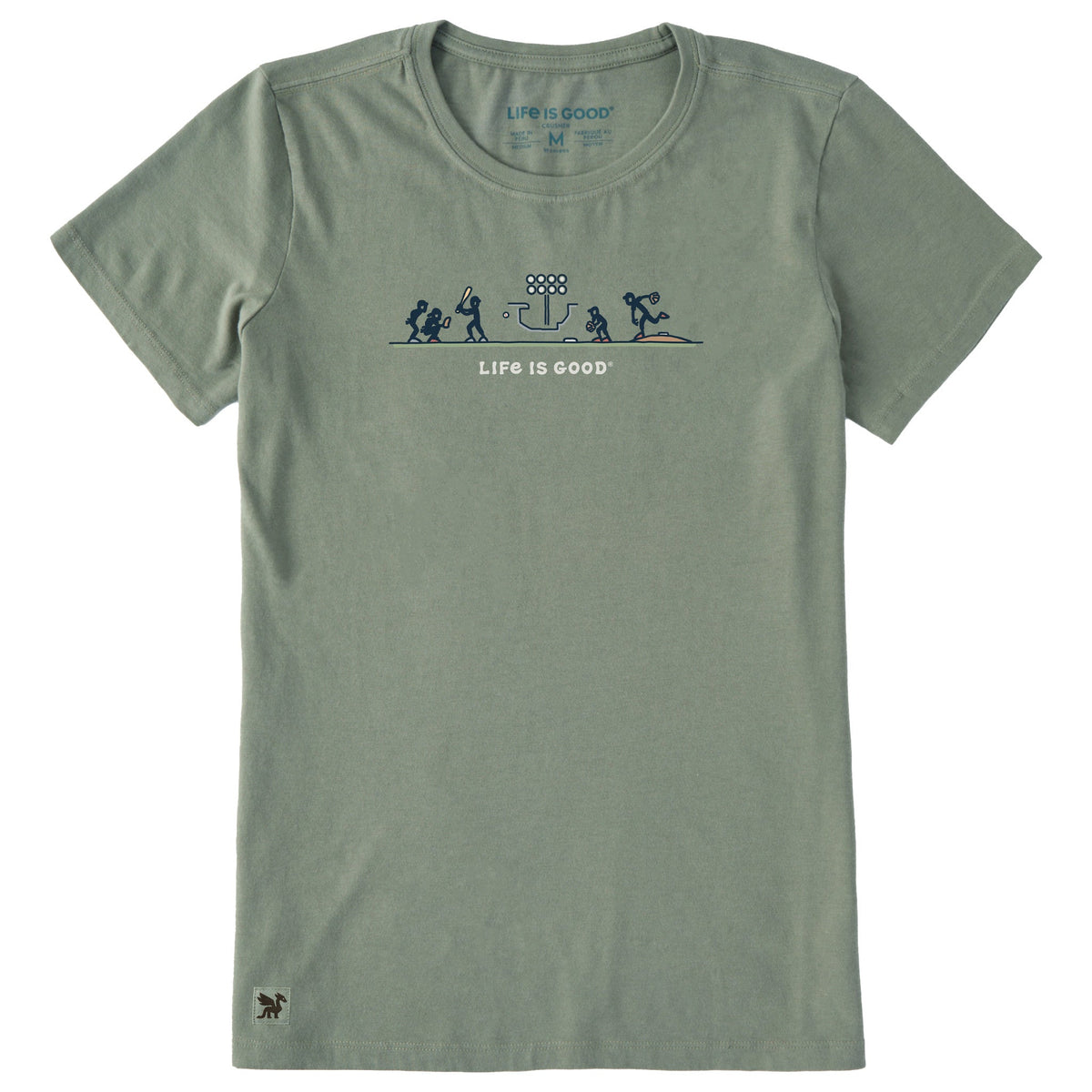 Women's Baseball Vista Short Sleeve Crusher Tee product image 1