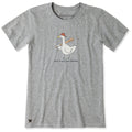 Women's Honk if You Love Baseball Short Sleeve Crusher Tee