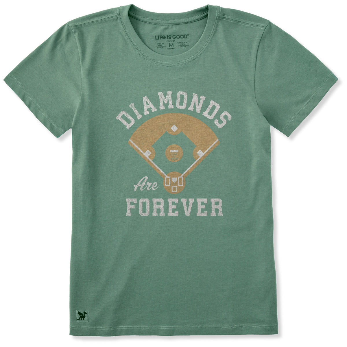 Women's Diamonds are Forever Short Sleeve Crusher Tee product image 1
