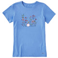 Women's Wildflowers Baseball Short Sleeve Tee product image 1