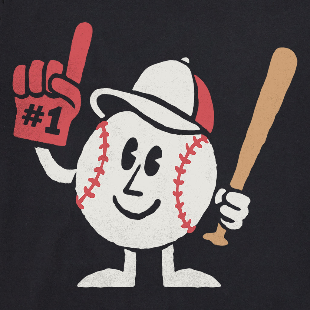 Women's #1 Baseball Guy Crusher-LITE Shrunken Tee product image 2