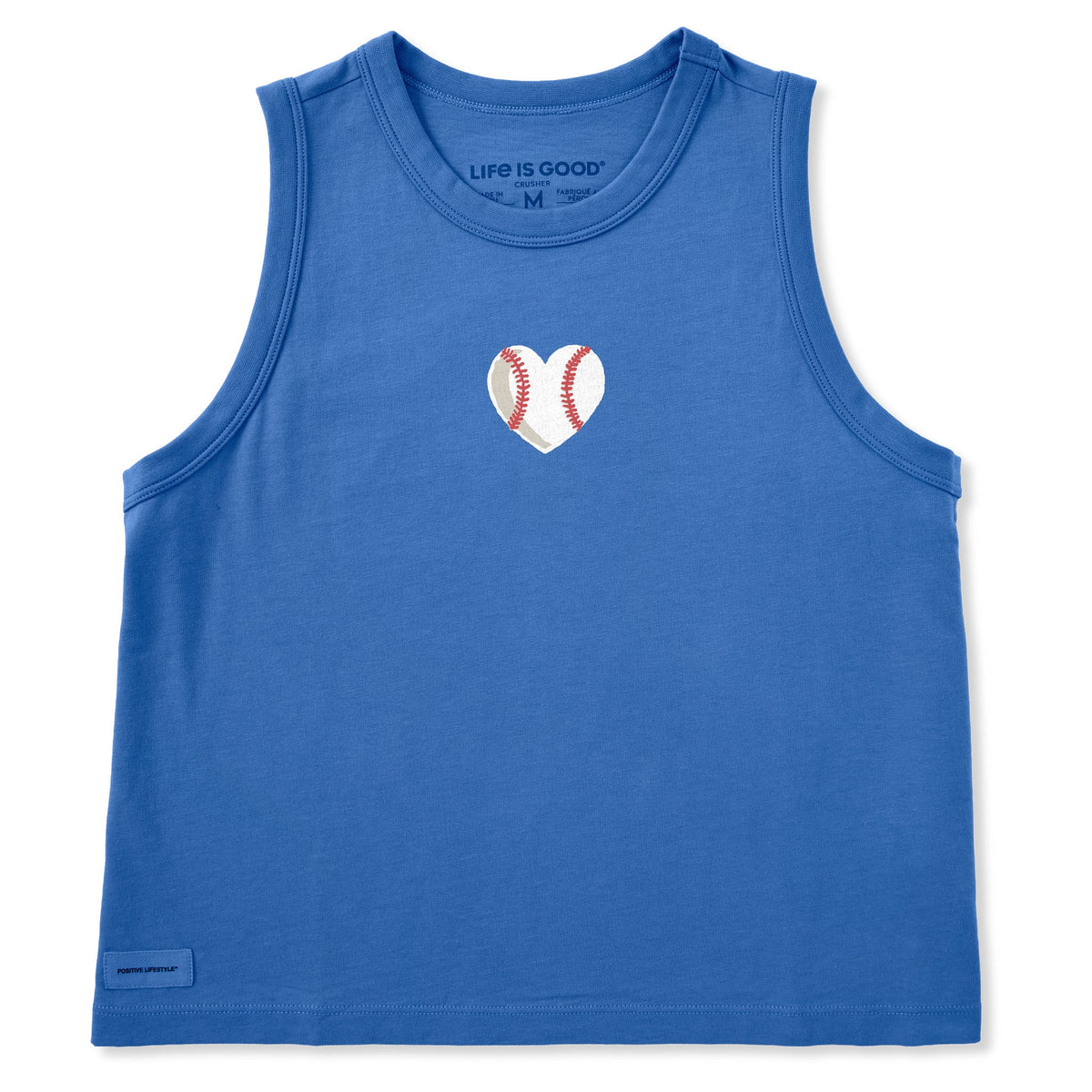 Women's Baseball Heart Crusher Boxy Tank product image 1