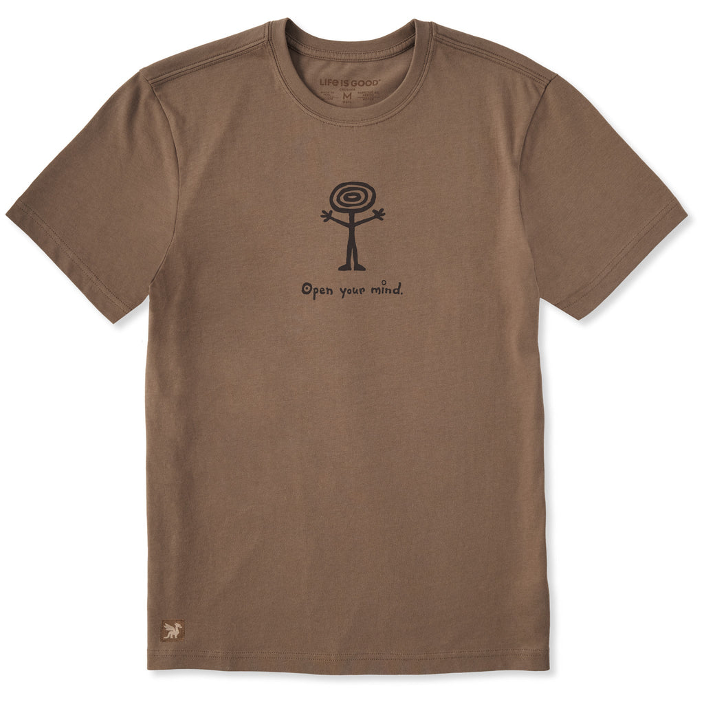 Men's Open Your Mind Short Sleeve Crusher Tee product image 1