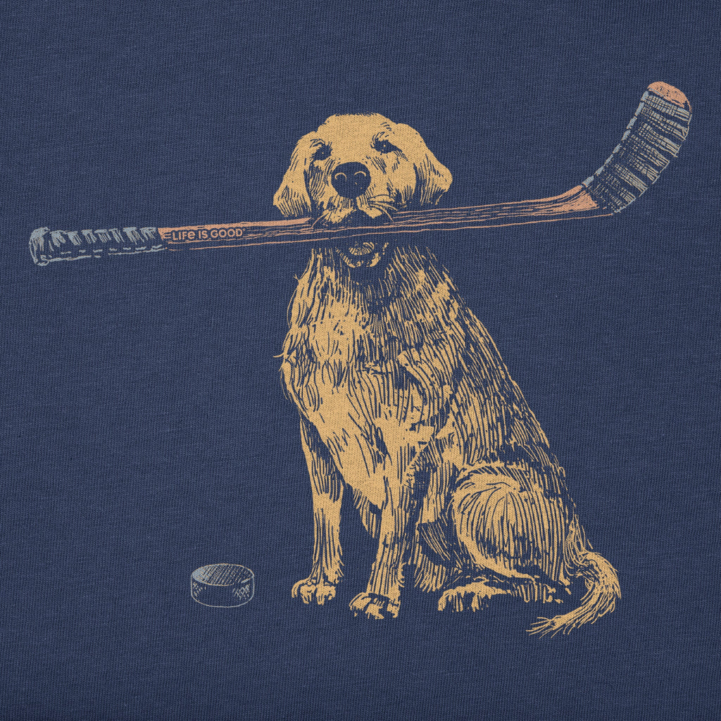 Toddler Golden Hockey Short Sleeve Crusher Tee product image 2