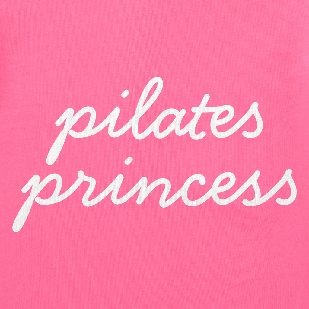 Women's Pilates Princess Script Crusher Boxy Tank product image 2